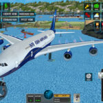 Passenger Airplane Flight 3D